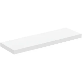 IDEAL STANDARD CONCA - Konsole 1600x505x80 mm in weiß matt lackiert - Vormontiert, Nachhaltig gewonnenes Holz #T3953Y1 - Weiß matt