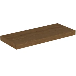 IDEAL STANDARD CONCA - Konsole 1200x505x80 mm in walnuss dunkel dekor - Vormontiert, Nachhaltig gewonnenes Holz, Echtholzfurnier #T3952Y5 - Walnuss dunkel