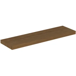 IDEAL STANDARD CONCA - Konsole 1800x505x80 mm in walnuss dunkel dekor - Vormontiert, Nachhaltig gewonnenes Holz, Echtholzfurnier #T3954Y5 - Walnuss dunkel