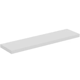 IDEAL STANDARD CONCA - Konsole 2000x505x80 mm in weiß matt lackiert - Vormontiert, Nachhaltig gewonnenes Holz #T4000Y1 - Weiß matt
