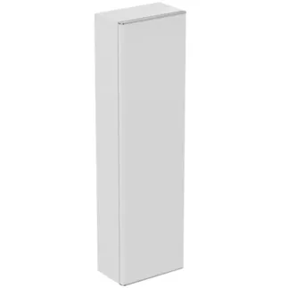 IDEAL STANDARD ADAPTO / STRADA II - Schrank 350x210x1234 mm in weiß, 1 Tür - SoftClosing, Vormontiert, Nachhaltig gewonnenes Holz #T4306WG - Hochglanz weiß lackiert