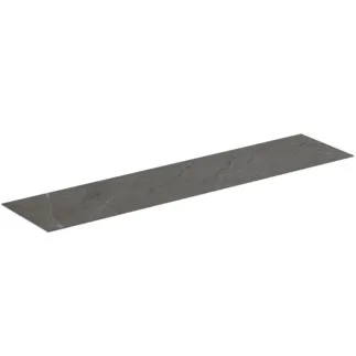 IDEAL STANDARD CONCA - Waschtischplatte 1585x373x6 mm in steindekor #T4348DI - Pietra Grau