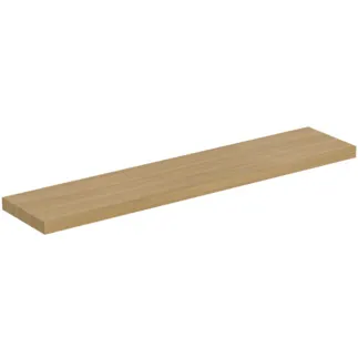 IDEAL STANDARD CONCA - Konsole 2400x505x80 mm in eiche hell furnier - Vormontiert, Nachhaltig gewonnenes Holz, Echtholzfurnier #T4342Y6 - Eiche hell