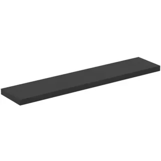 IDEAL STANDARD CONCA - Konsole 2400x505x80 mm in eiche geflammt furnier - Vormontiert, Nachhaltig gewonnenes Holz, Echtholzfurnier #T4342Y4 - Eiche geflammt