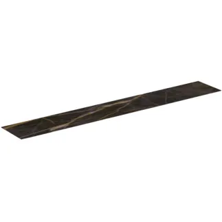 IDEAL STANDARD CONCA - Waschtischplatte 2385x373x6 mm in marmor noir desir #T4350DG - Marmor Noir Desir