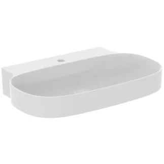 IDEAL STANDARD LINDA-X - Waschtisch 750x500x135 mm in weiß seidenmatt, 1 Hahnloch, ohne Überlauf - Diamatec #T4396V1 - Seidenweiß