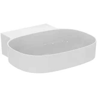 IDEAL STANDARD LINDA-X - Waschtisch 500x480x135 mm in weiß glänzend, ohne Hahnloch, ohne Überlauf - Diamatec #T439201 - Weiß (Alpin)