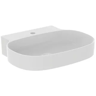 IDEAL STANDARD LINDA-X - Waschtisch 600x500x135 mm in weiß seidenmatt, 1 Hahnloch, ohne Überlauf - Diamatec #T4393V1 - Seidenweiß
