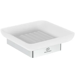 IDEAL STANDARD CONCA - Seifenschale 105x105x38 mm in chrom #T4508AA - Chrom