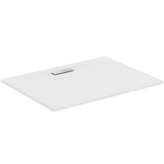 IDEAL STANDARD ULTRAFLAT NEW - Rechteck-Brausewanne 1200x900x25 mm in weiß seidenmatt, ohne Ablaufgarnitur - Reinigungsmittelbeständig, Lichtbeständig, Barrierefrei, gemäß DIN 18040, 25 mm Höhe #T4483V1 - Seidenweiß