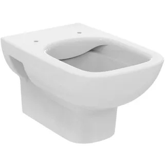 IDEAL STANDARD I.LIFE A - Wand-WC 355x540x335 mm in weiß, CL1 Vollspülung 3.9 - 6 l/min, horizontaler Ablauf - CL1, Spülrandlose Spültechnologie RimLS+, IdealPlus #T4523MA - Weiß (Alpin) mit Ideal Plus