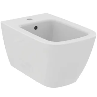 IDEAL STANDARD I.LIFE B - Wand-Bidet 355x540x300 mm in weiß, 1 Hahnloch, mit Überlauf - IdealPlus #T4615MA - Weiß (Alpin) mit Ideal Plus