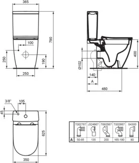 IDEAL STANDARD I.LIFE S - WC-Spülkasten 365x150x390 mm, mechanisch in weiß glänzend - 6/3l 2-Mengen Spültechnik #T473401 - Weiß (Alpin), Bild 5