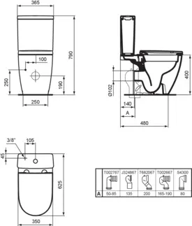 IDEAL STANDARD I.LIFE S - WC-Spülkasten 365x150x390 mm, mechanisch in weiß glänzend - 6/3l 2-Mengen Spültechnik #T473401 - Weiß (Alpin), Bild 6