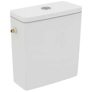 IDEAL STANDARD I.LIFE A - WC-Spülkasten 365x150x390 mm, mechanisch in weiß glänzend - 6/3l 2-Mengen Spültechnik #T472501 - Weiß (Alpin)