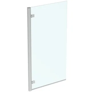 IDEAL STANDARD I.LIFE - Badewannenabtrennung 815x40x1505 mm in rahmen silber, klarglas #T4885EO - Rahmen Silber, Klarglas