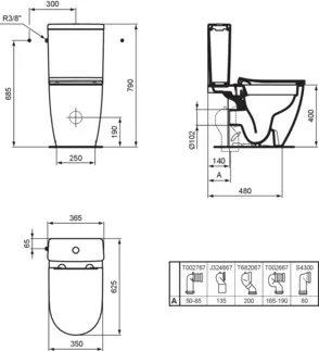 IDEAL STANDARD I.LIFE S - WC-Spülkasten 365x150x390 mm in weiß glänzend - 4,5/3l 2-Mengen Spültechnik #T499801 - Weiß (Alpin), Bild 5