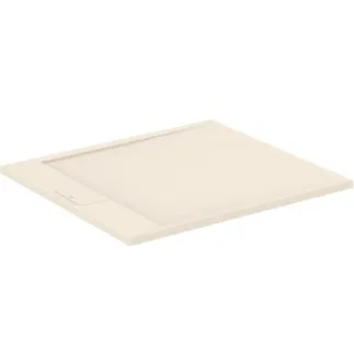 IDEAL STANDARD ULTRA FLAT S I.LIFE - Rechteck-Brausewanne 1000x900x30 mm in sandstein - Antibakteriel, Rutschhemmende Oberfläche, Barrierefrei, gemäß DIN 18040, Zuschneidbar, Reparierbar, 30 mm Höhe #T5231FT - Sandstein