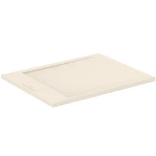 IDEAL STANDARD ULTRA FLAT S I.LIFE - Rechteck-Brausewanne 900x700x30 mm in sandstein - Antibakteriel, Rutschhemmende Oberfläche, Barrierefrei, gemäß DIN 18040, Zuschneidbar, Reparierbar, 30 mm Höhe #T5237FT - Sandstein