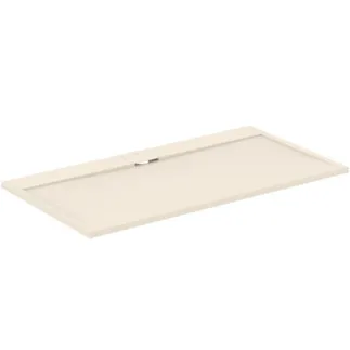 IDEAL STANDARD ULTRA FLAT S I.LIFE - Rechteck-Brausewanne 1700x900x30 mm in sandstein - Antibakteriel, Rutschhemmende Oberfläche, Barrierefrei, gemäß DIN 18040, Zuschneidbar, Reparierbar, 30 mm Höhe #T5239FT - Sandstein