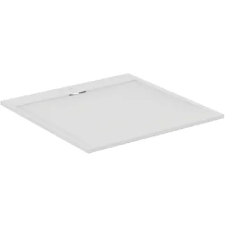 IDEAL STANDARD ULTRA FLAT S I.LIFE - Quadratische Brausewanne 1200x1200x30 mm in carraraweiß - Antibakteriel, Rutschhemmende Oberfläche, Barrierefrei, gemäß DIN 18040, Zuschneidbar, Reparierbar, 30 mm Höhe #T5242FR - Carraraweiß