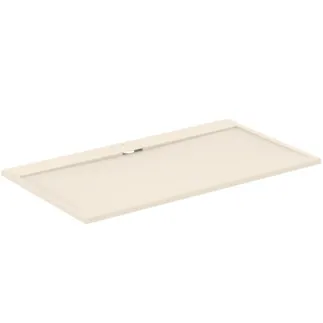 IDEAL STANDARD ULTRA FLAT S I.LIFE - Rechteck-Brausewanne 1800x1000x30 mm in sandstein - Antibakteriel, Rutschhemmende Oberfläche, Barrierefrei, gemäß DIN 18040, Zuschneidbar, Reparierbar, 30 mm Höhe #T5245FT - Sandstein