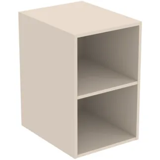 IDEAL STANDARD I.LIFE B - Schrank 400x505x630 mm in sandbeige matt - Vormontiert, Nachhaltig gewonnenes Holz #T5267NF - Sandbeige