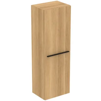 IDEAL STANDARD I.LIFE A - Schrank 400x300x1200 mm in Hamilton eiche, 1 Tür - Vormontiert, Nachhaltig gewonnenes Holz #T5261NX - Eiche Natur