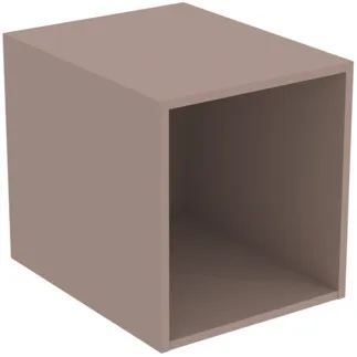 IDEAL STANDARD I.LIFE B - Schrank 400x505x440 mm in greige matt - Vormontiert, Nachhaltig gewonnenes Holz #T5268NH - Greige