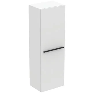 IDEAL STANDARD I.LIFE A - Schrank 400x300x1200 mm in weiß, 1 Tür - Vormontiert, Nachhaltig gewonnenes Holz #T5261DU - Weiß