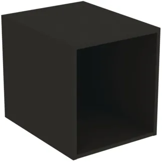 IDEAL STANDARD I.LIFE B - Schrank 400x505x440 mm in carbongrau matt - Vormontiert, Nachhaltig gewonnenes Holz #T5268NV - Carbongrau