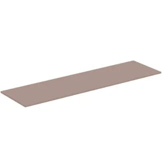 IDEAL STANDARD I.LIFE B - Waschtischplatte 1803x507x16 mm in greige matt - Nachhaltig gewonnenes Holz #T5286NH - Greige