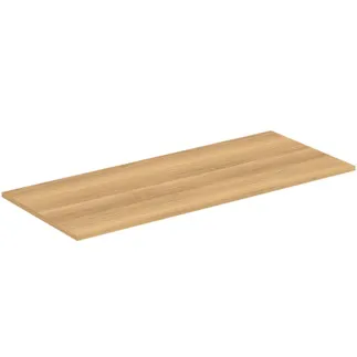 IDEAL STANDARD I.LIFE B - Waschtischplatte 1202x507x16 mm in Hamilton eiche - Nachhaltig gewonnenes Holz #T5284NX - Eiche Natur