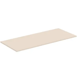 IDEAL STANDARD I.LIFE B - Waschtischplatte 1202x507x16 mm in sandbeige matt - Nachhaltig gewonnenes Holz #T5284NF - Sandbeige