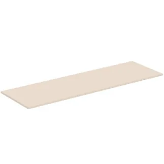 IDEAL STANDARD I.LIFE B - Waschtischplatte 1603x507x16 mm in sandbeige matt - Nachhaltig gewonnenes Holz #T5285NF - Sandbeige