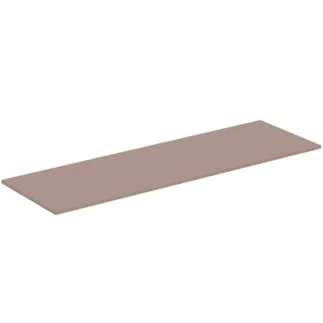 IDEAL STANDARD I.LIFE B - Waschtischplatte 1603x507x16 mm in greige matt - Nachhaltig gewonnenes Holz #T5285NH - Greige