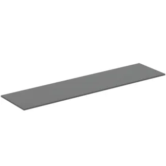 IDEAL STANDARD I.LIFE B - Waschtischplatte 2003x507x16 mm in greige matt - Nachhaltig gewonnenes Holz #T5287NG - Quarzgrau