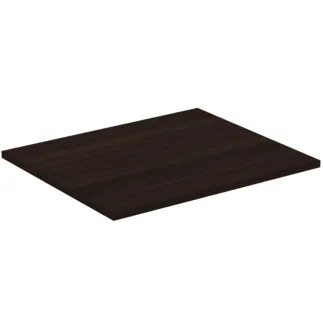 IDEAL STANDARD I.LIFE B - Waschtischplatte 602x507x16 mm in coffee oak - Nachhaltig gewonnenes Holz #T5281NW - Coffee Oak