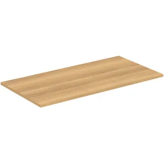 IDEAL STANDARD I.LIFE B - Waschtischplatte 1002x507x16 mm in Hamilton eiche - Nachhaltig gewonnenes Holz #T5283NX - Eiche Natur