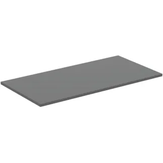 IDEAL STANDARD I.LIFE B - Waschtischplatte 1002x507x16 mm in greige matt - Nachhaltig gewonnenes Holz #T5283NG - Quarzgrau