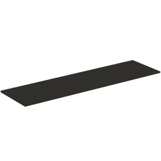 IDEAL STANDARD I.LIFE B - Waschtischplatte 1803x507x16 mm in carbongrau matt - Nachhaltig gewonnenes Holz #T5286NV - Carbongrau