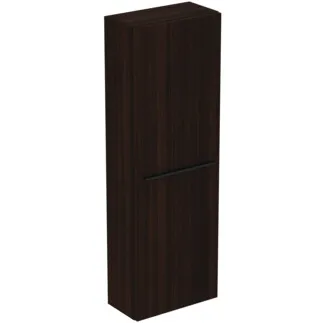 IDEAL STANDARD I.LIFE S - Schrank 400x210x1200 mm in coffee oak, 1 Tür - Vormontiert, Nachhaltig gewonnenes Holz #T5289NW - Coffee Oak