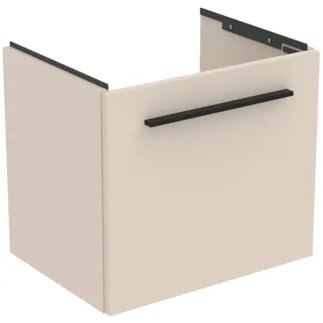 IDEAL STANDARD I.LIFE S - Waschtisch-Unterschrank 500x375x440 mm in sandbeige matt, 1 Schublade - SoftClosing, Platzsparend, Vormontiert, Nachhaltig gewonnenes Holz #T5290NF - Sandbeige