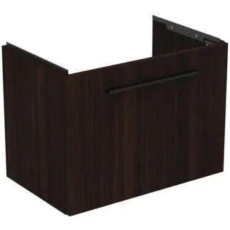 IDEAL STANDARD I.LIFE S - Waschtisch-Unterschrank 600x375x440 mm in coffee oak, 1 Schublade - SoftClosing, Platzsparend, Vormontiert, Nachhaltig gewonnenes Holz #T5292NW - Coffee Oak