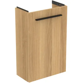 IDEAL STANDARD I.LIFE S - Waschtisch-Unterschrank 410x205x630 mm in Hamilton eiche, 1 Tür - SoftClosing, Platzsparend, Vormontiert, Nachhaltig gewonnenes Holz #T5296NX - Eiche Natur