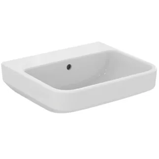 IDEAL STANDARD I.LIFE B - Waschtisch 500x440x180 mm in weiß glänzend, ohne Hahnloch, mit Überlauf #T533701 - Weiß (Alpin)