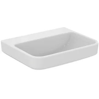 IDEAL STANDARD I.LIFE B - Waschtisch 550x440x180 mm in weiß glänzend, ohne Hahnloch, ohne Überlauf #T534001 - Weiß (Alpin)