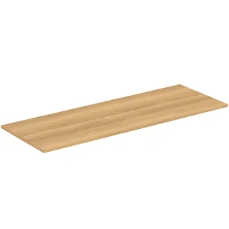 IDEAL STANDARD I.LIFE B - Waschtischplatte 1403x507x16 mm in Hamilton eiche - Nachhaltig gewonnenes Holz #T5321NX - Eiche Natur