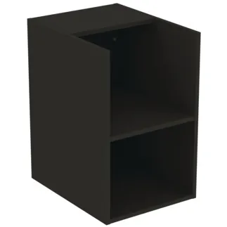 IDEAL STANDARD I.LIFE B - Schrank 400x505x630 mm in carbongrau matt - Vormontiert, Nachhaltig gewonnenes Holz #T5322NV - Carbongrau