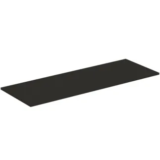 IDEAL STANDARD I.LIFE B - Waschtischplatte 1403x507x16 mm in carbongrau matt - Nachhaltig gewonnenes Holz #T5321NV - Carbongrau